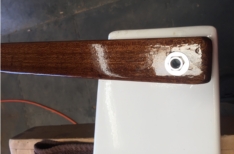 Cal 20 wood yoke tiller.