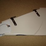 A Gresham Marine Lido 14 custom rudder