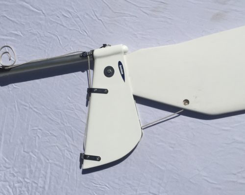 Gresham Marine supplies the only kick up rudder for the Lido 14 6000 series.