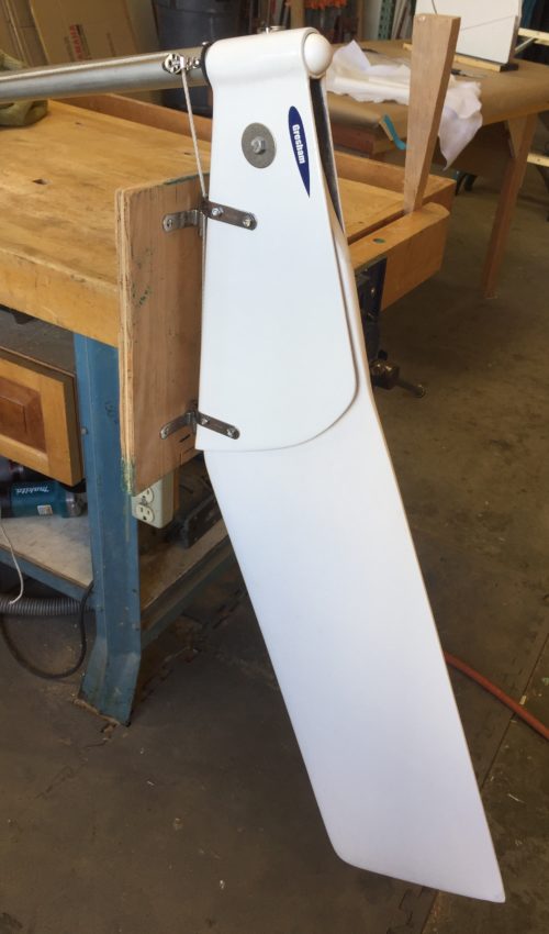 twin rudder sailboat for sale
