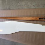 Gresham Marine Cal 20 rudder with yoke type tilles