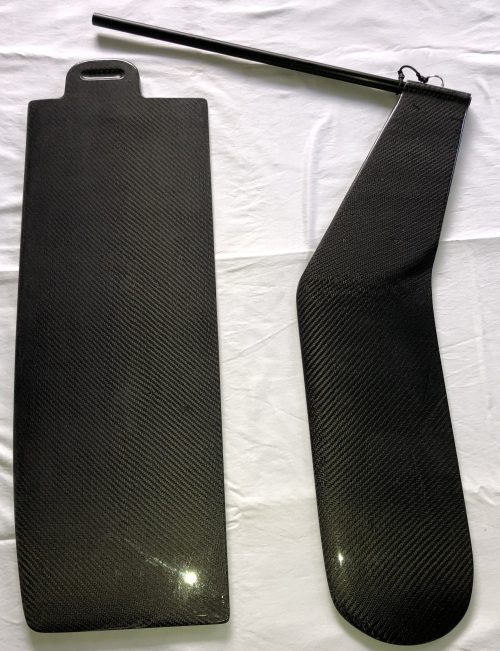 Gresham Marine supplies super fast El Toro Carbon Fiber racing blades to the top sailors.