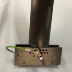 Sabot mast tube with mast rake adjuster