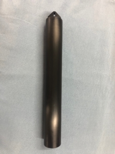 Naples Sabot mast tube anodized black.