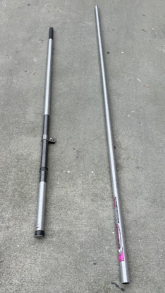 Carbon mast Naples Sabot 2-Piece are lighter and thinner than previous versions. Mast comes ready to sail.