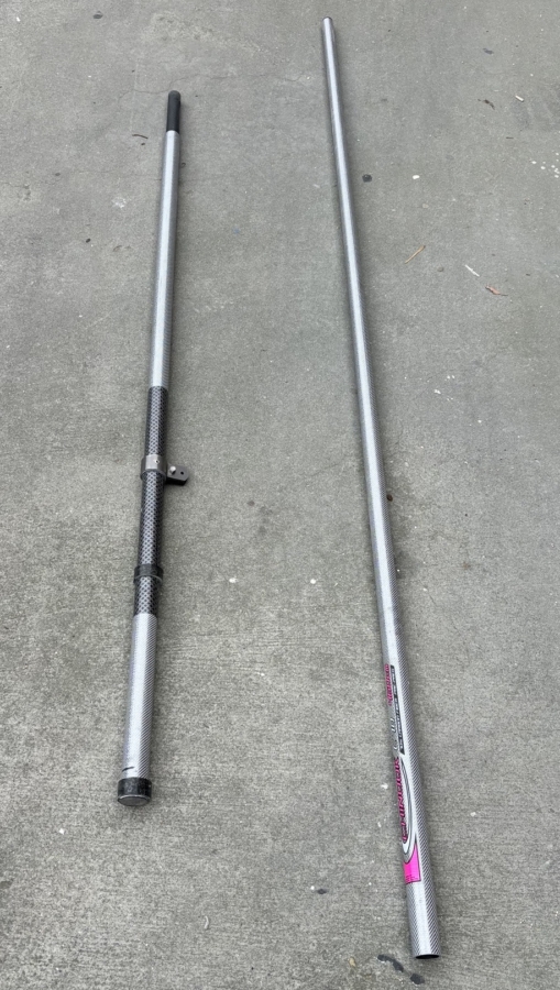 Carbon mast Naples Sabot 2-Piece are lighter and thinner than previous versions. Mast comes ready to sail.