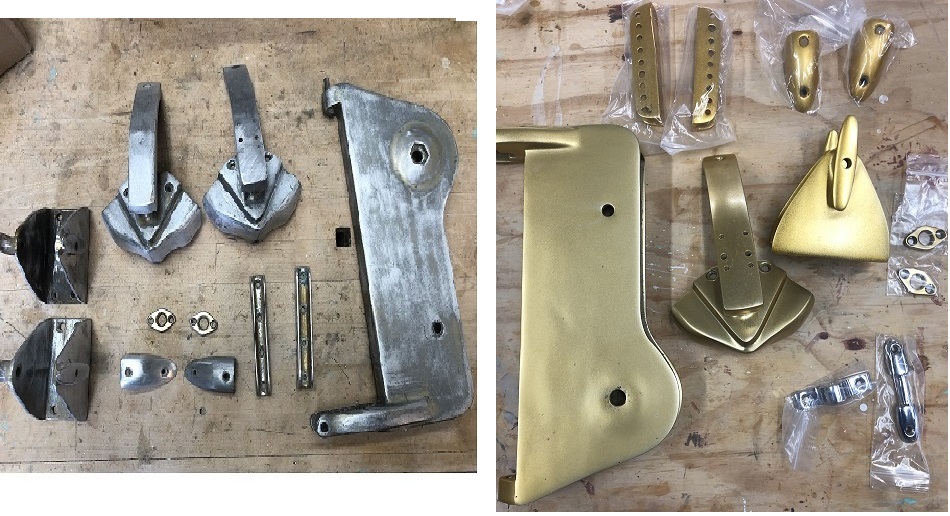 Lido 14 sail boat restoration. Paint, fiberglass, anodizing, all new teak, woodworking