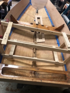 wood Naples sabot restoration Brian Thomas rigging varnish woodwork