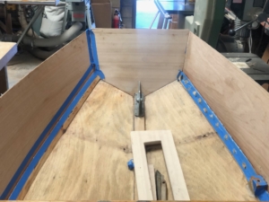 wood Naples sabot restoration Brian Thomas rigging varnish woodwork