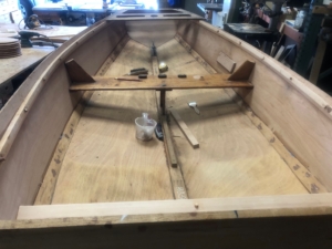 wood Naples sabot restoration Brian Thomas rigging varnish woodwork