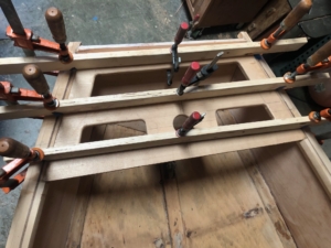 wood Naples sabot restoration Brian Thomas rigging varnish woodwork