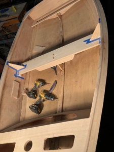 wood Naples sabot restoration Brian Thomas rigging varnish woodwork