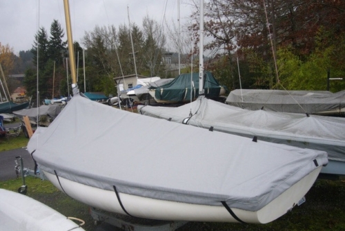 Canvas Lido14 Mast Up Peaked Cover