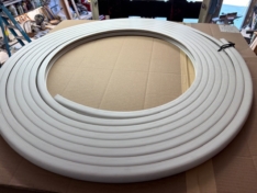 Rub rails for many Cal type boats from Jensen marine. Gunnel rails are made from the long lasting EPDM material and can be easily installed by the owner.