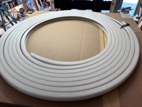 Rub rails for many Cal type boats from Jensen marine. Gunnel rails are made from the long lasting EPDM material and can be easily installed by the owner.