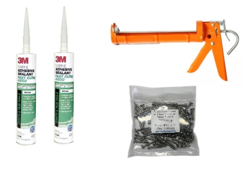 Rub Rail installation kit. All parts needs to install you rub rail.