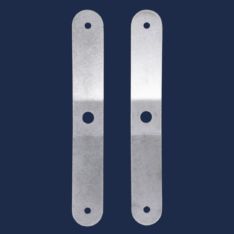 Cal 20 spreader mast double mast tang double connects the lower and the upper shrouds on one tang per side, instead of two.