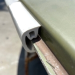 Rub Rail Test Piece side view