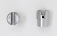 Cal 20 spreader tip ends are machined out of 6061 aluminum, are anodized, and come with seizing wire to secure the jumper wire.