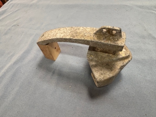 Lido 14 Bow Fitting used Used Lido 14 bow fitting. Fits on the bow and connects to the forestay and jib luff.