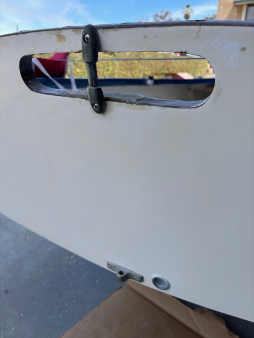 Lido 14 Rudder Attachment parts Lido 14 Rudder Attachment parts